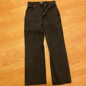 Abercrombie & Fitch Charcoal Denim Jeans